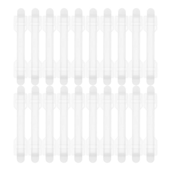 FRCOLOR 30pcs Plastic Carry Handles for Boxes Cardboard Box Handles Replacement Straps for Heavy Objects and Home Moving