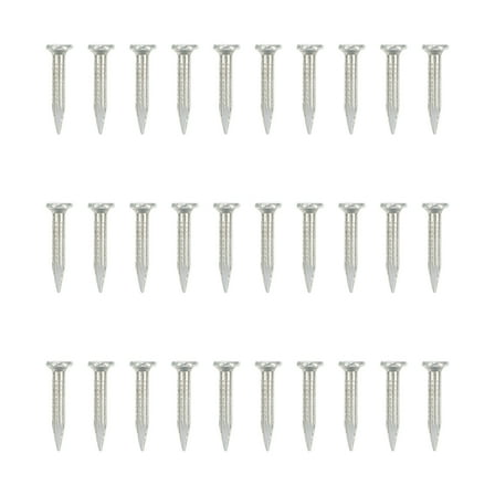 FRCOLOR 310pcs Point Tip Cement Nails Galvanized Hardened Nails Concrete Wall Steel Nail,4.92"X4.92"X1.77"