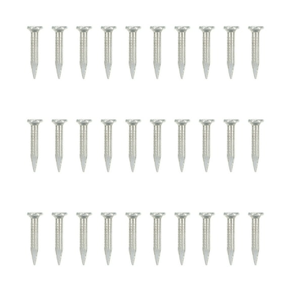 FRCOLOR 310pcs Point Tip Cement Nails Galvanized Hardened Nails Concrete Wall Steel Nail,4.92"X4.92"X1.77"