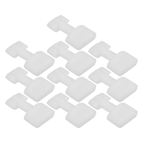 FRCOLOR 35 Pcs Mold Buckle for DIY Crafts Plastic Reusable Flowerpot Concrete White
