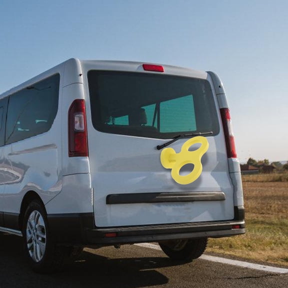 HAKIDZEL Car Roof Decoration Simulation EVA 1 Set 12.0In For Car Enthusiasts