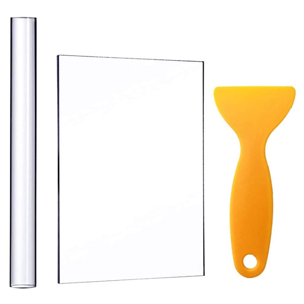 FRCOLOR 3Pcs Acrylic Clay Tool for Pressing Clay into Other Shapes ...