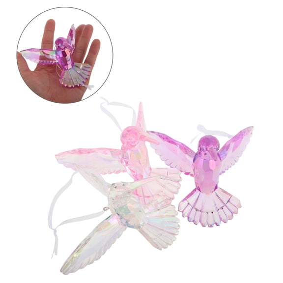 LABSERRON Sturdy Acrylic Bird Suncatcher for Captivating Shadow Effects