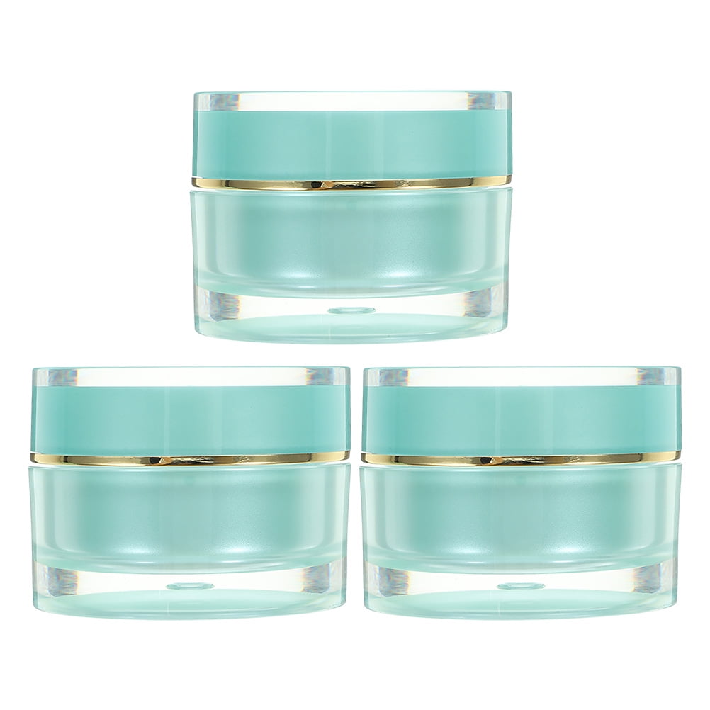 FRCOLOR 3pcs Cream Jar 30g Wide Mouth Cream Container Refillable Cream Jar Travel Jar Container