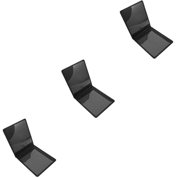 FRCOLOR 3pcs Empty Disabled Certificate Holder Multi-functional ID Card Credit Card Cover Air Tickets Protector