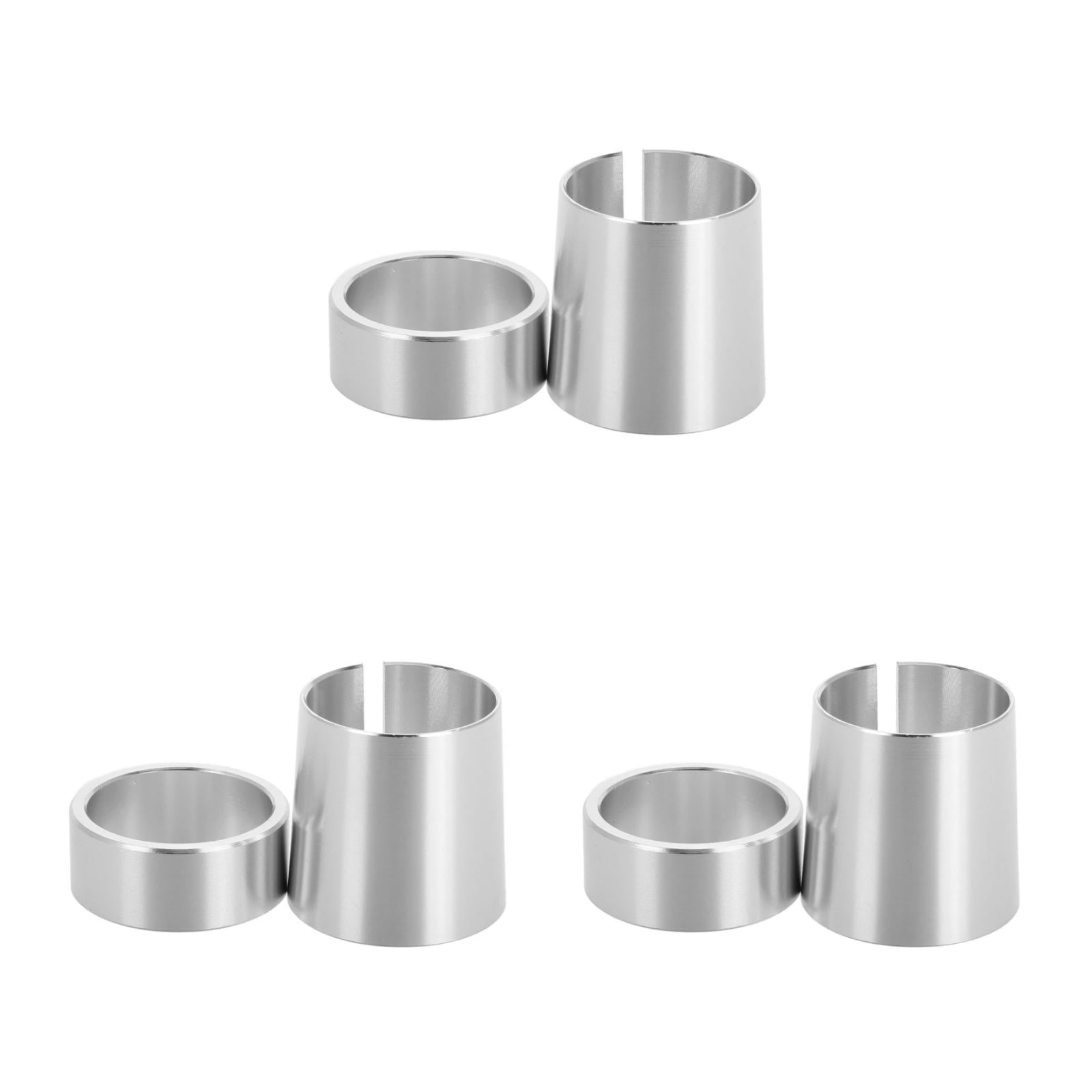 Tapered Shaft Adapter For Gas Golf Carts - Silver Aluminum Connector, Fits Most Factory & Aftermarket Clutches
