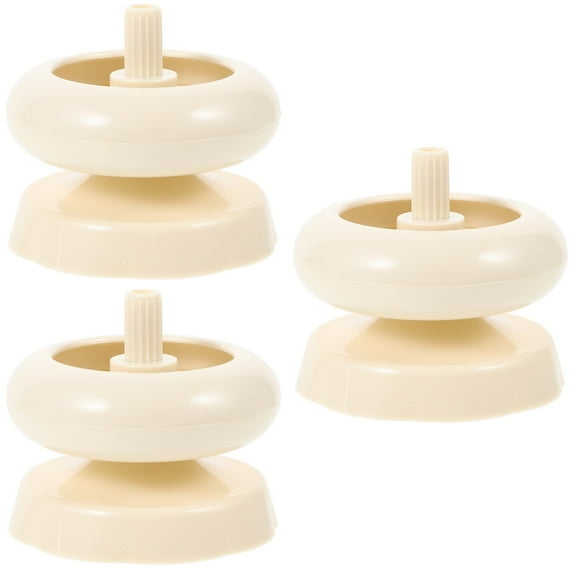 FRCOLOR 3pcs Plastic Beading Spinner Manual Beading Spinner Bowl Beads Jewelry Making Tool for Crafting