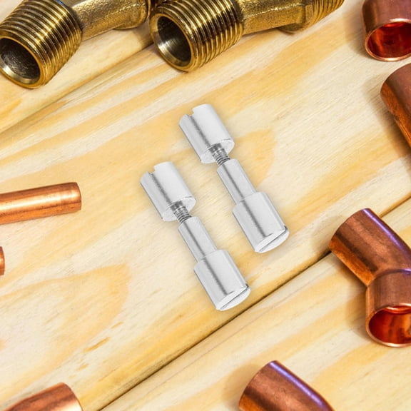 FRCOLOR 3pcs Precision Countersunk Screws and Knife Handle Rivets for DIY Knife Handle Replacement and Repair with Stainless Steel Screws and Knife Handle Supplies