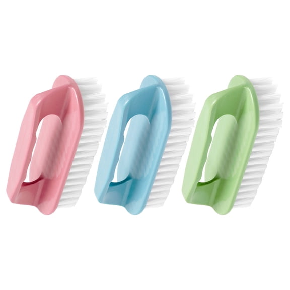 FRCOLOR 3pcs Shoe Scrub Brush Laundry Washing Brush Clothes Scrubbing Tool Shoes Cleaning Brush for Home