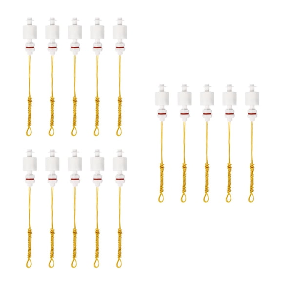 FRCOLOR 3pcs UEETEK 5pcs ZP4510-P Vertical Float Liquid Water Level (Random Seal Ring Color)