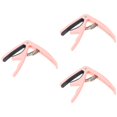 thumbnail image 1 of FRCOLOR 3pcs Ukulele Guitar Universal Capo Guitar Replacement Capo for Acoustic And Acoustic Guitar, 1 of 8
