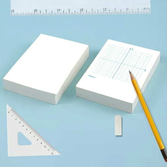 FRCOLOR 4 Books X- Notebooks Number-line Exercise Math Notepads