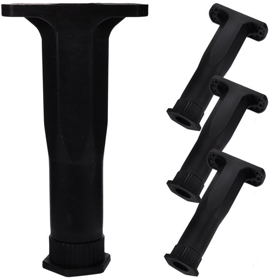 FRCOLOR 4 Pcs Bed Foot Support Rod Easy to Install Legs Adjustable Height