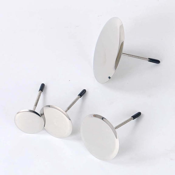 LABSERRON cake decoration tools cake decorating nails Silver 4Pcs