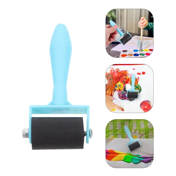 HAKIDZEL Simple Design Roller For Children 4Pcs 3.73X1.77X0.79in