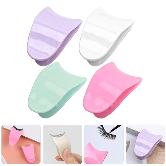 FRCOLOR  4 Pcs Eyelash Tweezers Clip Safe Tool Trustworthy