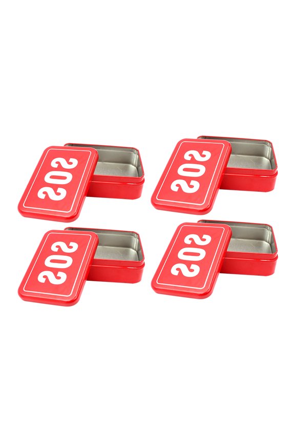 4 Pcs Foldable Key Chain Outdoor Tool and Equipment Box Travel