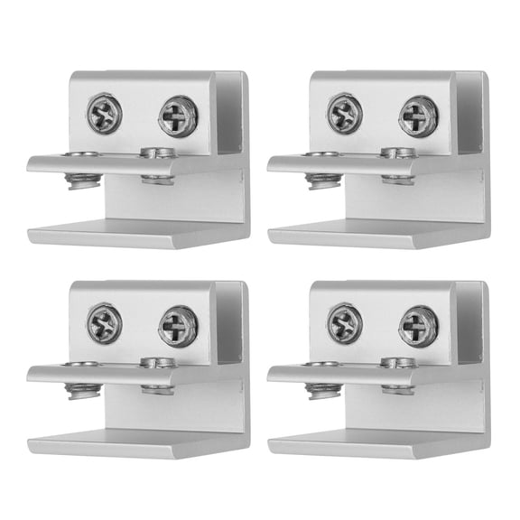 FRCOLOR  4 Pcs Glass Clip Pliers Spring Clamps Heavy Duty Clips Silver