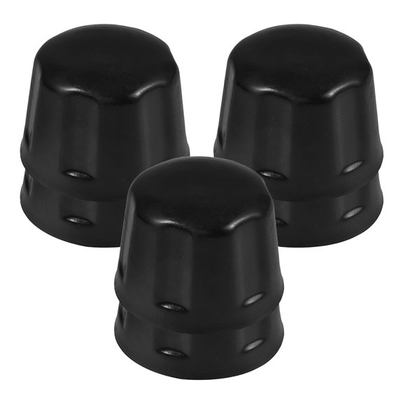 KAKOWELY Wheel Bearing Dust Cap Black for Trailer Users Daily Usage 6Pcs 2.2x1.6x1.4In
