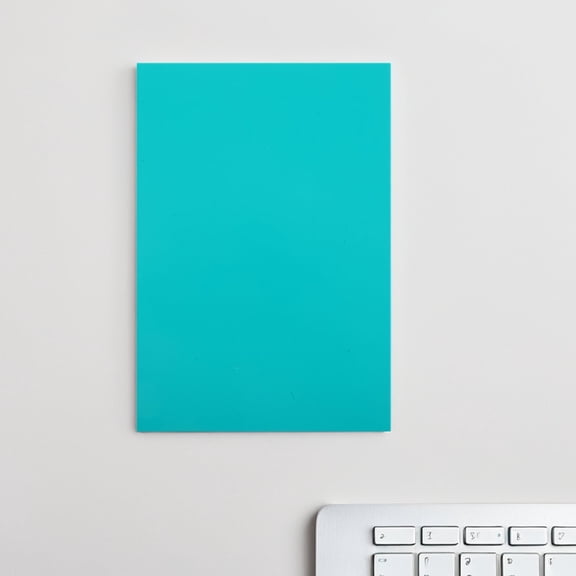 FRCOLOR 4 Pcs Handcraft Plate Plastic Engraving Material Child Green