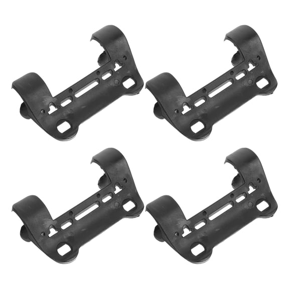 FRCOLOR 4 Pcs Handle Gator Pump Fixing Clip 9.50X6.50X2.50CM Black