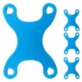 thumbnail image 1 of FRCOLOR  4 Pcs Household Skateboard Bridge Accessory Fixing Support Gasket Blue, 1 of 8