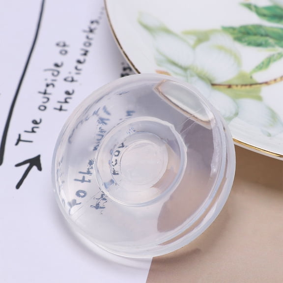 FRCOLOR 4 Pcs Hub Post Round Style Cable Winder 5*5*1cm Transparent