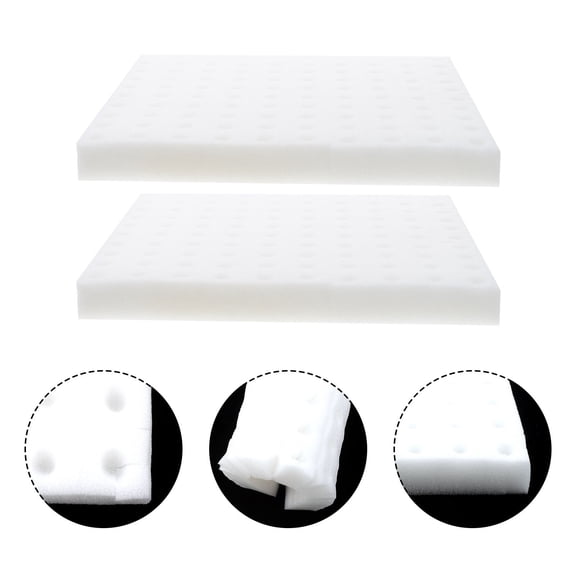 TAILTOSS 4-Pack White Soilless Cultivation Sponges for Hydroponic Gardening, Planting Accessories for Indoor and Outdoor Use