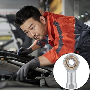 PAMINGONO 4Pcs Thread Ball Joint Rod End Bearing Silver for Machine Automation