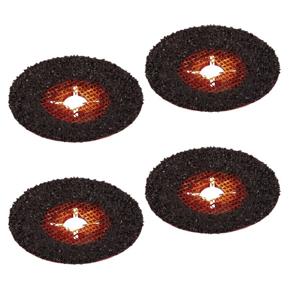 FRCOLOR 4 Pcs Kit Grinder Rust Removal Steel Paper Disc 12.00X12.00X1.00CM