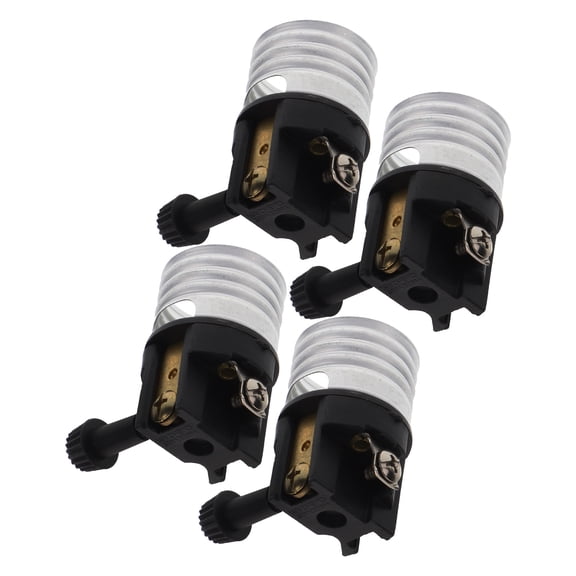 KAKOWELY Plastic Lamp Base Switch Shops 4Pcs 1.97X1.77X1.18In