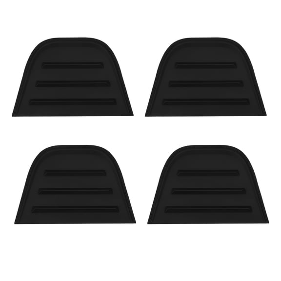 FRCOLOR 4 Pcs Luggage Case Corner Bracket Suitcase Feet Corner Protector Plastic Edge Protectors Bag Corner Edge Guards For Luggage Bag Case