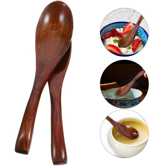KAKOWELY Home Use Wooden Spoon For Friends 6.69 Inches