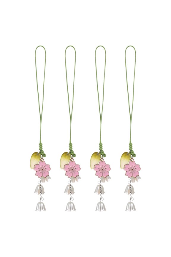 FRCOLOR  4 Pcs Pendant Strap Mini Animals Canvas Bundle Pocket Small Nozzle