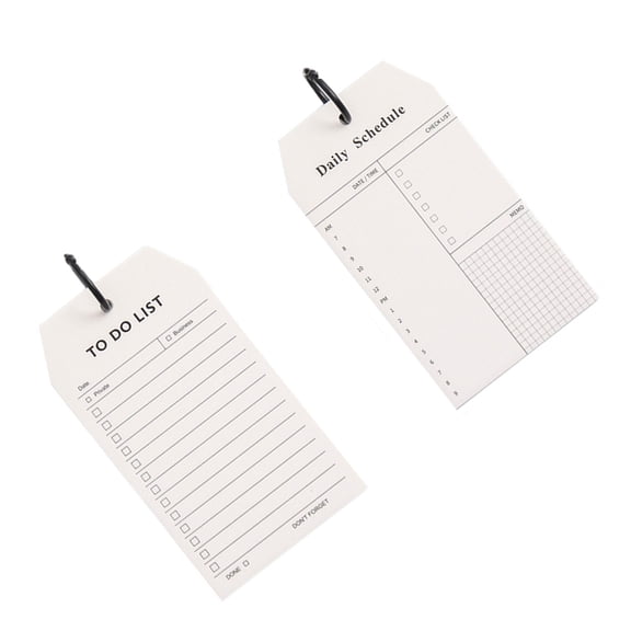 FRCOLOR 4 Pcs Week Planner Wall Hanging Notebook Multi-function Office