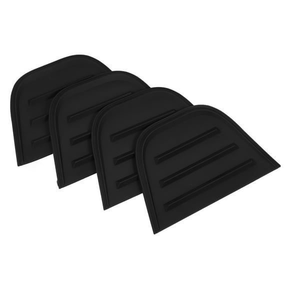 FRCOLOR 4 Pcs Sharp Corner Guards Suitcase Edge Protector Protectors for Shipping Travel Black