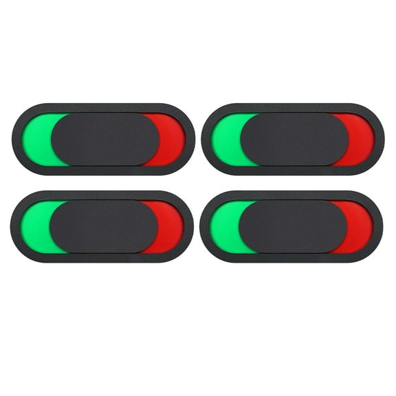 FRCOLOR 4 Pcs Slider Door Indicator Toilet Sign Sliding Door Indicator 10.00X4.00X0.80CM