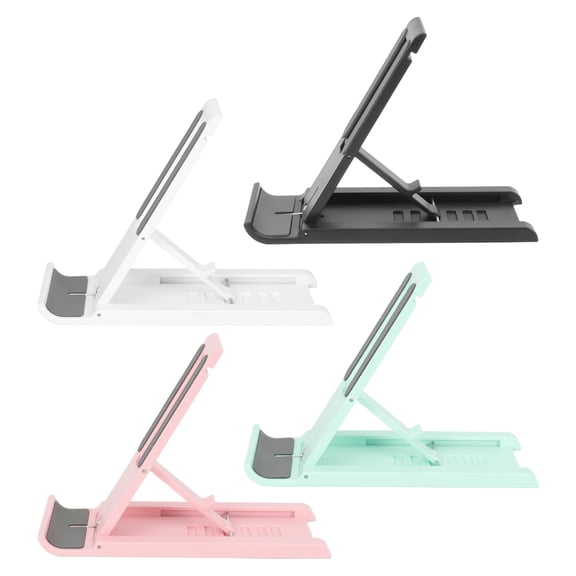 LABSERRON Phone Holders Foldable Minimalist White 4pcs