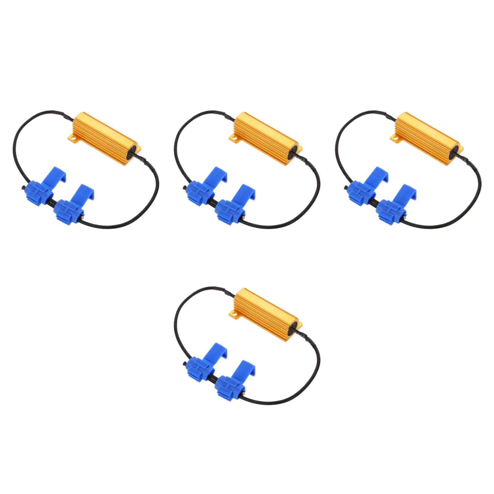 Professional 50W Load Resistor 6ohm Fix LED Bulb Fast Hyper Flash Turn Signal Li - Foto 9