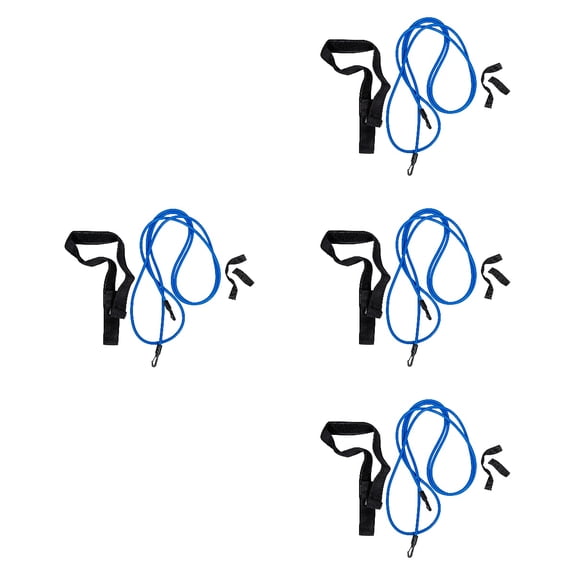 TAILTOSS Swim Bungee Rope Kit for Static Swimming and Aqua Jogging 4Sets