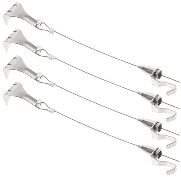 FRCOLOR 4 Sets of Wall Hooks for Hanging Pictures Heavy Duty for Hanging Art in Museum