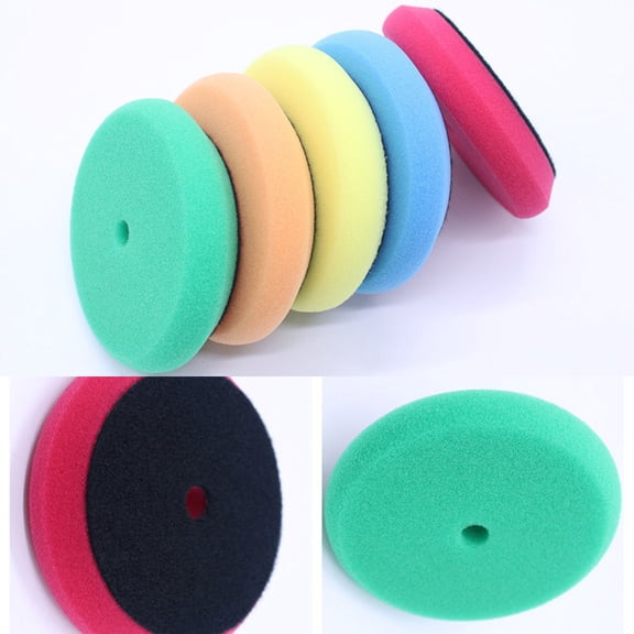 FRCOLOR 4 inch Sponge Pads Waxing T-shape Sealing Buffer Sponge Wheel for Car