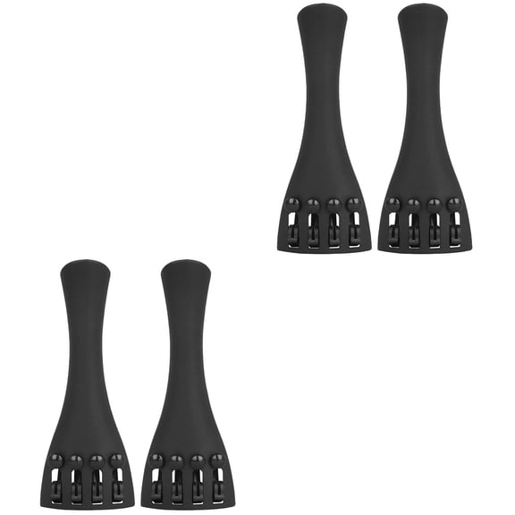 TAILTOSS Carbon Fiber Cello Tailpiece Set, Lightweight Violin Tailpiece 4 Pieces for Enhanced Performance