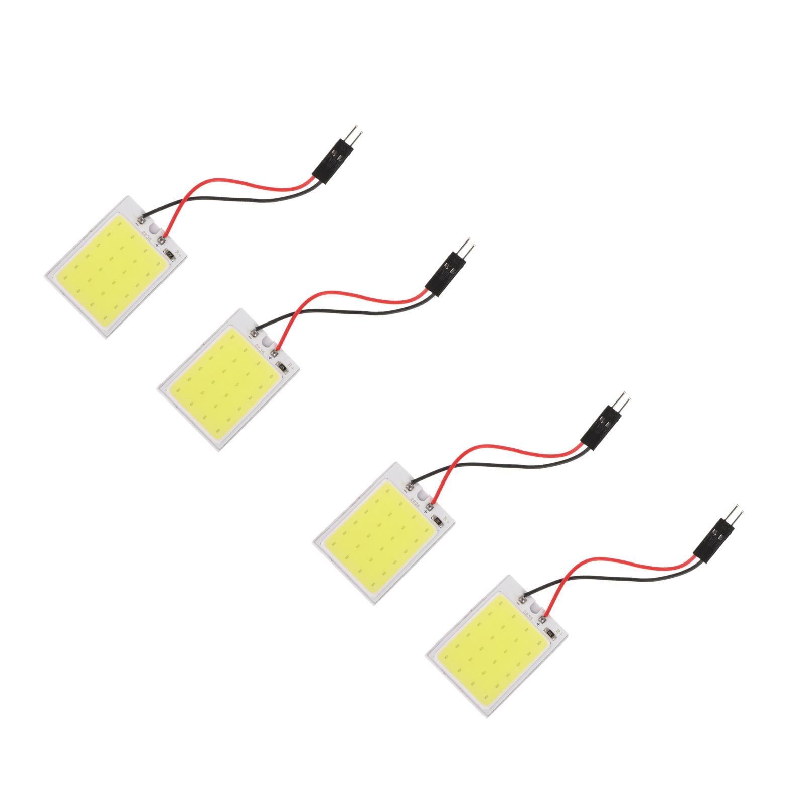 FRCOLOR 4 pcs Led Dome Light LED Panel Dome Light Auto Car Interior ...