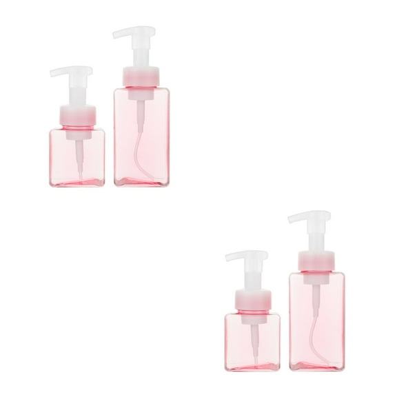 FRCOLOR 4 pcs Plastic Bottles Make-up Containers Transparent Storage Bottles
