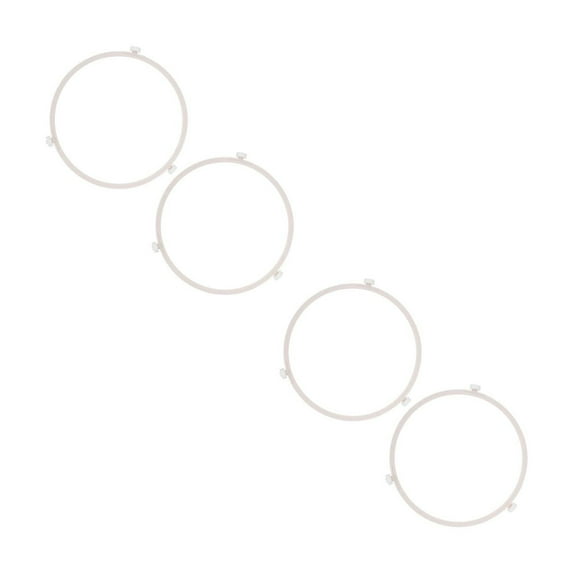 TAILTOSS Rotating Roller Support Premium Plastic Microwave Parts 4Pcs