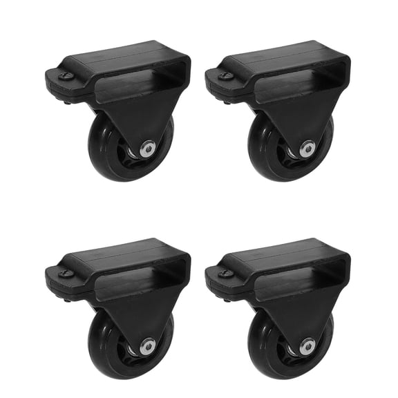 FRCOLOR 4 pcs Telescopic Ladder Wheel Practical Balance Bar Pulley Home Ladder Wheels