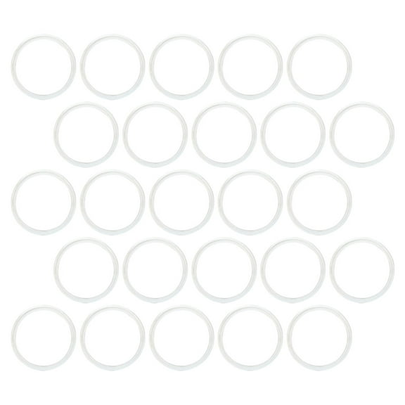 WASHWEPE Book Binding Discs Abs 40Pcs 2.12X2.12X0.20In