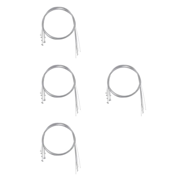 FRCOLOR 40 pcs 1.75M Bike Brake Cable Shifter Cable Wire for Mountain Bike Inner Replacement Set Silver