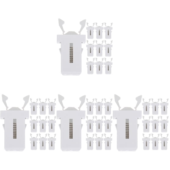 FRCOLOR 40 pcs Garbage Can Lock Garbage Can Replacement Buckle Trash Can Push-type Lock